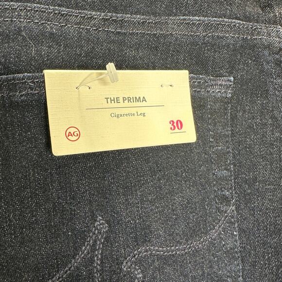 NWT AG Adriano Dark Wash Prima Cigarette Leg 5 Pocket Denim Jean 30R - Picture 9 of 16